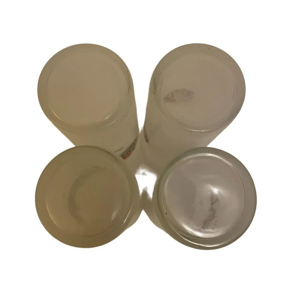 Vintage Tumblers Anchor Hocking "Antique Autos" Frosted Ice Tea Glass Set Of 4 - Picture 8 of 8